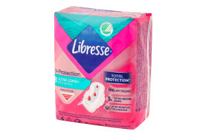 Прокладки гигиенические Ultra Long+ Freshness&Protection Libresse 8шт
