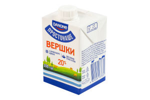 Сливки 20% стерилизованные Простонаше т/п 200г