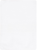 Рушник білий махровий з бордюром 50*90см 400г/м2 ГМ Текстайл