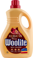 Средство для стирки жидкое для цветных тканей с кератином Woolite 1.8л