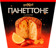 Кекс Панеттоне з цукатами Цар хліб к/у 450г