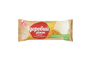 Мороженое 15% пломбир в вафельном рожке Здоровий ріжок м/у 110г