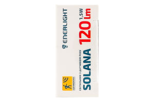 Светильник аккумуляторный с датчиком движения 120lm 1.5W 3000-6500К №SOLANA120DC08NW Solana Enerlight 1шт