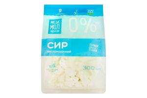 Творог 0% Міськмолзавод №1 м/у 300г