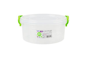 Контейнер универсальный 1.2л 180х170х75мм Круглый №2 Ал-Пластик 1шт