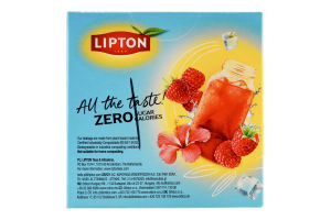 Чай холодний Hibiscus Raspberry 10*3,5г в пірамідках Lipton