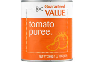 Guaranteed Value Tomato Puree