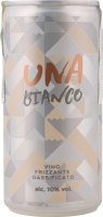 Вино 0.2л 10% біле сухе газоване Bianco UNA з/б