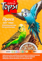 Корм д/хвилястих папуг Просо 600г Топсі