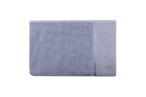 Рушник блакитний махровий 70*140см 360г/м2 Aisha