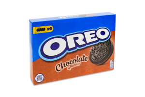 Печенье с какао и начинкой из какао Oreo к/у 12х19г