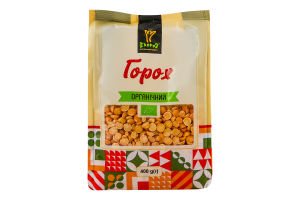 Горох колотий органічний Екород м/у 400г