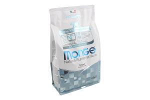Корм сухий повнораціонний для кошенят з фореллю Monoprotein Natural superpremium Monge м/у 1.5кг