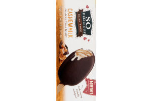So Delicious Dairy Free Cashewmilk Non-Dairy Frozen Dessert Dipped Salted Caramel - 4 CT