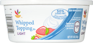 Ahold Whipped Topping Light
