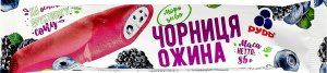 Морозиво з комбінованим складом сировини Чорниця-ожина Рудь м/у 85г