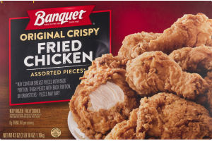 Banquet Original Crispy Fried Chicken Assorted Pieces
