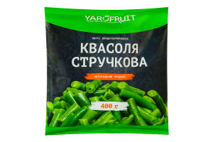 Квасоля стручкова швидкозаморожена Yarofruit м/у 400г