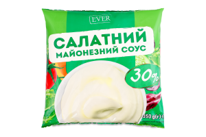 Соус майонезний 30% Салатний Ever м/у 350г