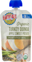 Earth's Best Organic Turkey Quinoa Apple Sweet Potato Homestyle Meal 9+ Months