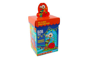 Набор продукции с игрой и игрушкой Подарочный бокс Bob Snail к/у 300г