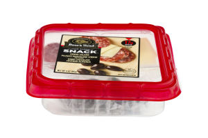 Boar's Head Take Along Snack Genoa Salame, Picante Provolone Cheese, Dark Chocolate Covered Almonds