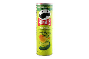 Чипси Pringles зі смаком маринованих огірків