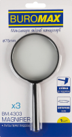 Лупа просмотровая x3 d75мм №ВМ.4303 Buromax 1шт