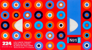 Платочки бумажные универсальные 2-х слойные №1 Bella 224шт