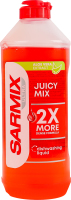 Средство для мытья посуды гелеобразное Juicy mix Ultra Sarmix 500мл