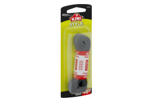 Kiwi Style Laces Flat Gray 45 "