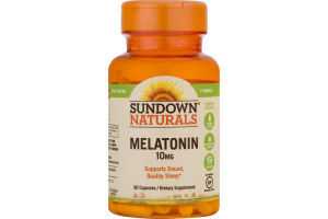 Sundown Naturals Melatonin 10mg - 90 CT