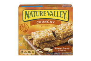 Nature Valley Crunchy Granola Bars Peanut Butter - 6 CT