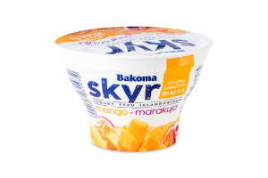 Йогурт Bakoma Скир з манго та маракуя