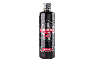 Напиток алкогольный 0.5л 30% крепкий со вкусом вишни Riga Black Balsam бут