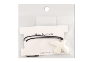 Ланцюжок з підвіскою з каміння 40см в асортименті