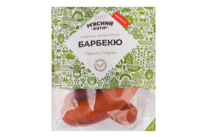 Ковбаски з м'ясом птиці Барбекю М'ясний хутір н/к 1ґ кг