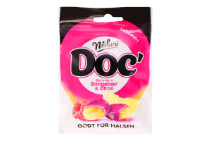Льодяники Doc' зі смаком малини та лимону