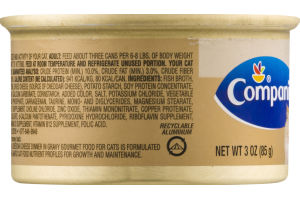 Companion Gourmet Food For Cats Tuna & Cheddar Cheese Dinner