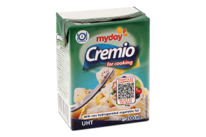 Замінник вершків на рослинній основі 25% 0,2л т/брік Cremio