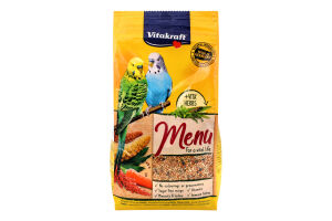Корм д/папуг Меню 1кг Вітакрафт
