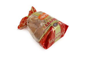 Хліб нарізний формовий із суміші житнього та пшеничного борошна Заварний Рум’янець м/у 450г