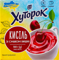 Кисіль зі смаком вишні Хуторок м/у 180г