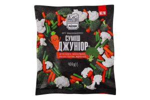 Смесь овощная быстрозамороженная Джуниор Лімо м/у 400г