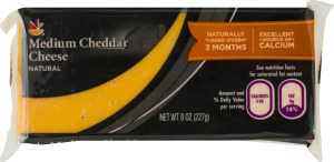 Ahold Natural Cheese Medium Cheddar