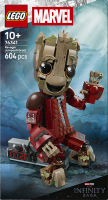 Конструктор для детей от 10лет №76341 Ravager jumpsuit Groot The Infinity saga Marvel Lego 604эл