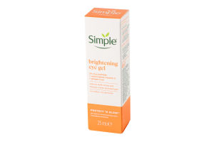 Гель для кожи вокруг глаз осветляющий Protect N Glow Simple 25мл