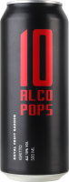 Напиток сброженный 0.5л 10% газированный Igritto 10 Alco Pops ж/б