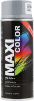 Фарба Maxi Color емаль-аерозоль універс. сіра 400мл MX7001