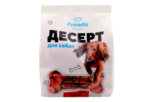 Ласощі для собак Яловичина-бекон Природа м/у 550г